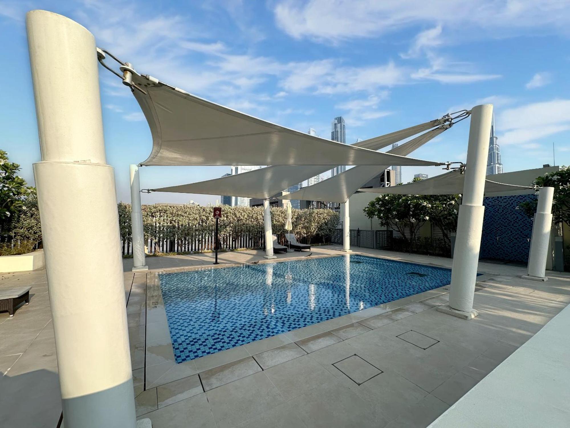 Stylish 2 Bedroom Dior-Inspired Apartment Connected To Dubai Mall Dış mekan fotoğraf